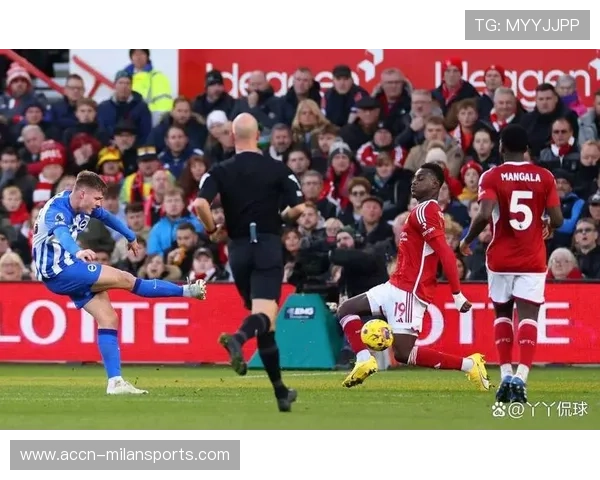 布莱顿快速接应推进直指对方禁区前点